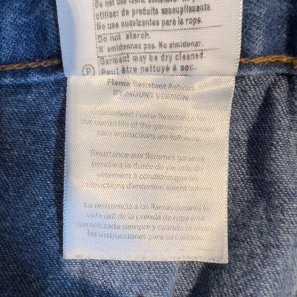 Carhartt FR Denim Jeans Men's 34w x 32L Flame Resistant FRB13 DNM Blue Utility - Picture 13 of 16